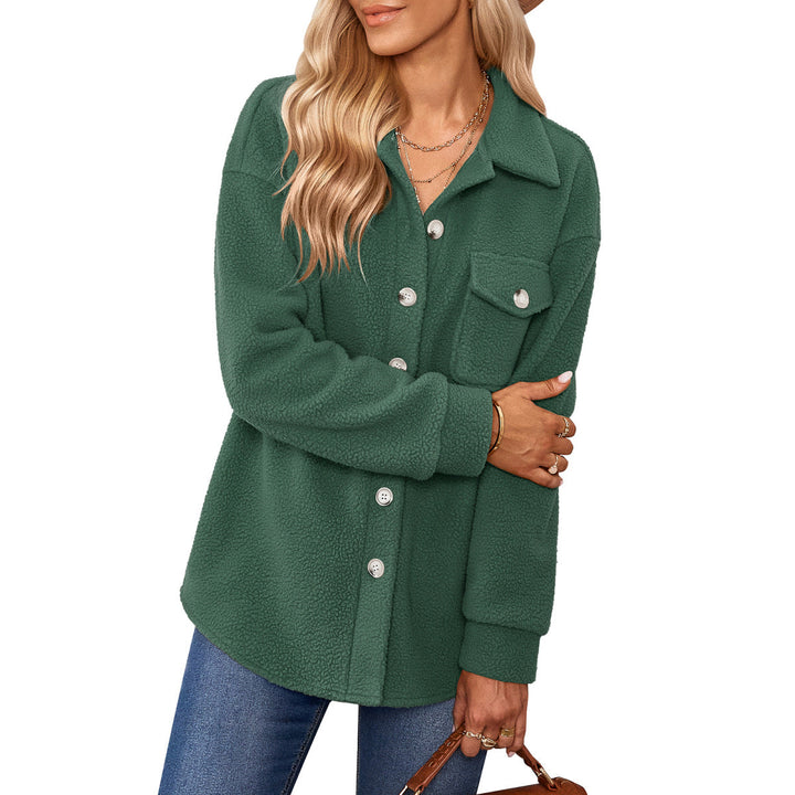 Collared Sherpa Fleece Jacket