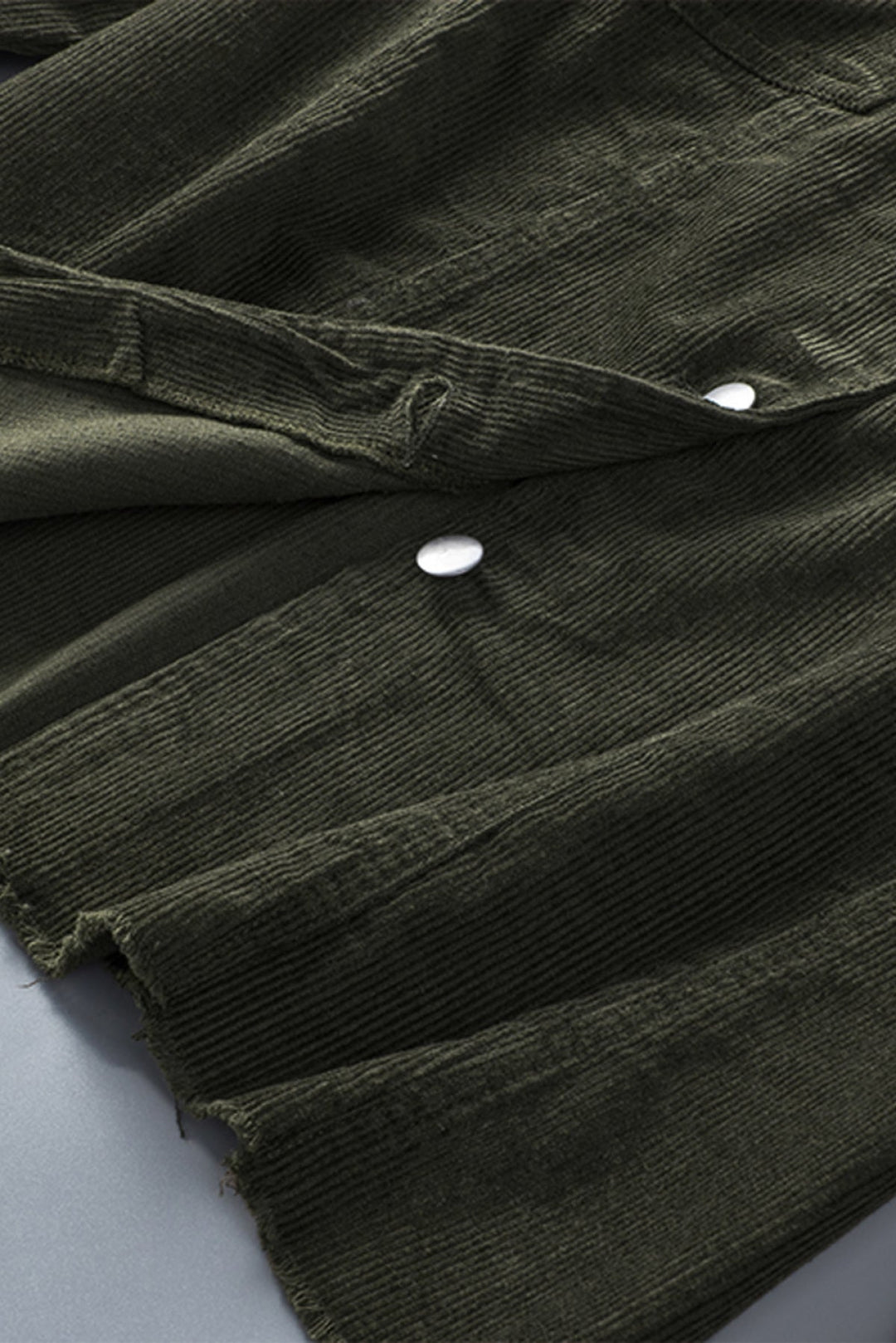 Corduroy Buttoned Jacket