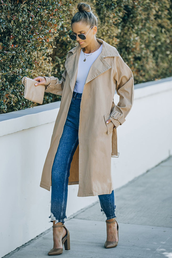 Runway Long Trench Coat