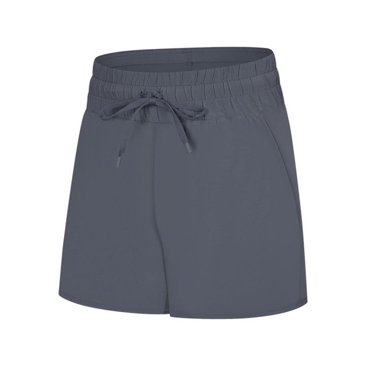 Drawstring Waist Active Shorts