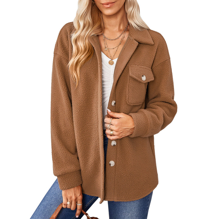Collared Sherpa Fleece Jacket