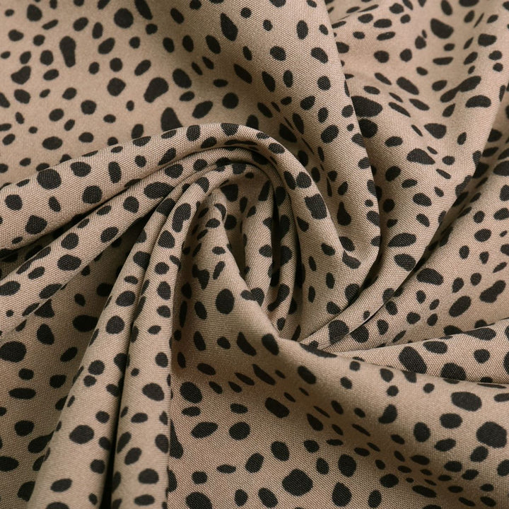 Flare Sleeve Leopard Jumpsuit