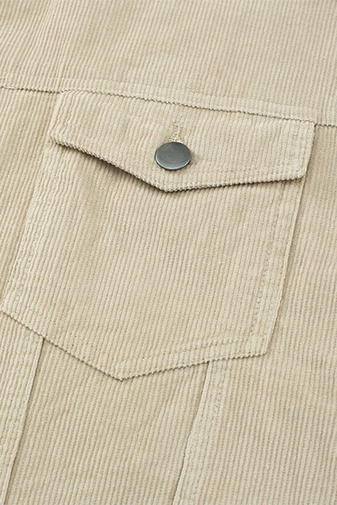 Corduroy Buttoned Jacket