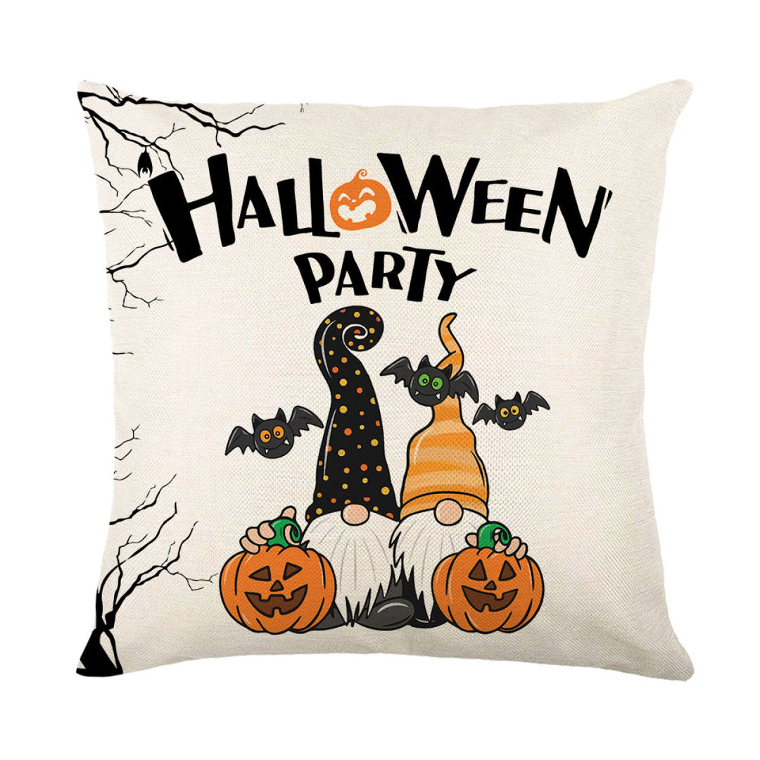 Halloween Theme Word Print Pillowcases Without Filler