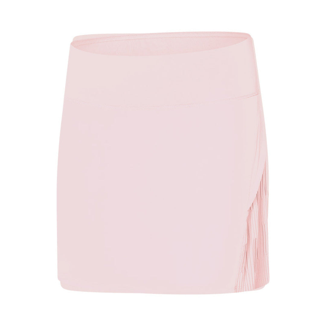 High Waist Pleated Skirt With Inside Pocket