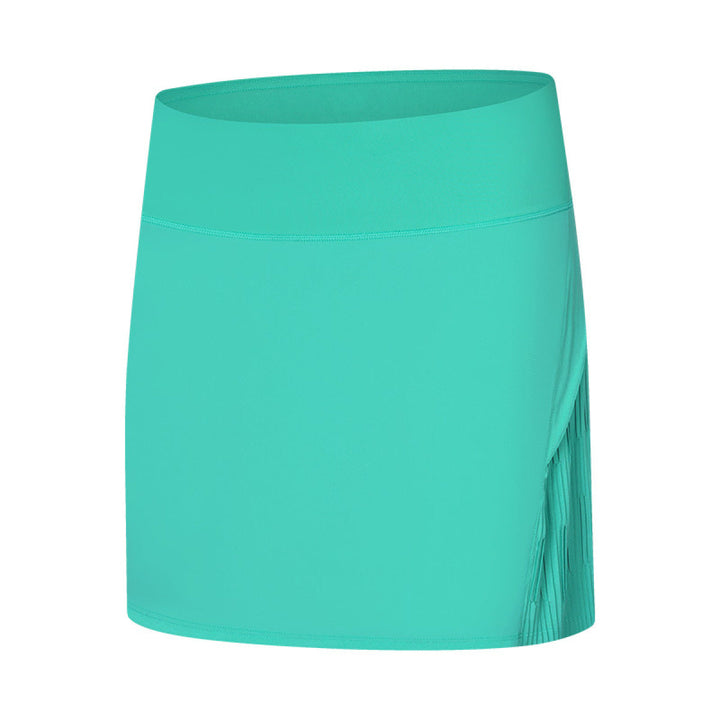High Waist Pleated Skirt With Inside Pocket