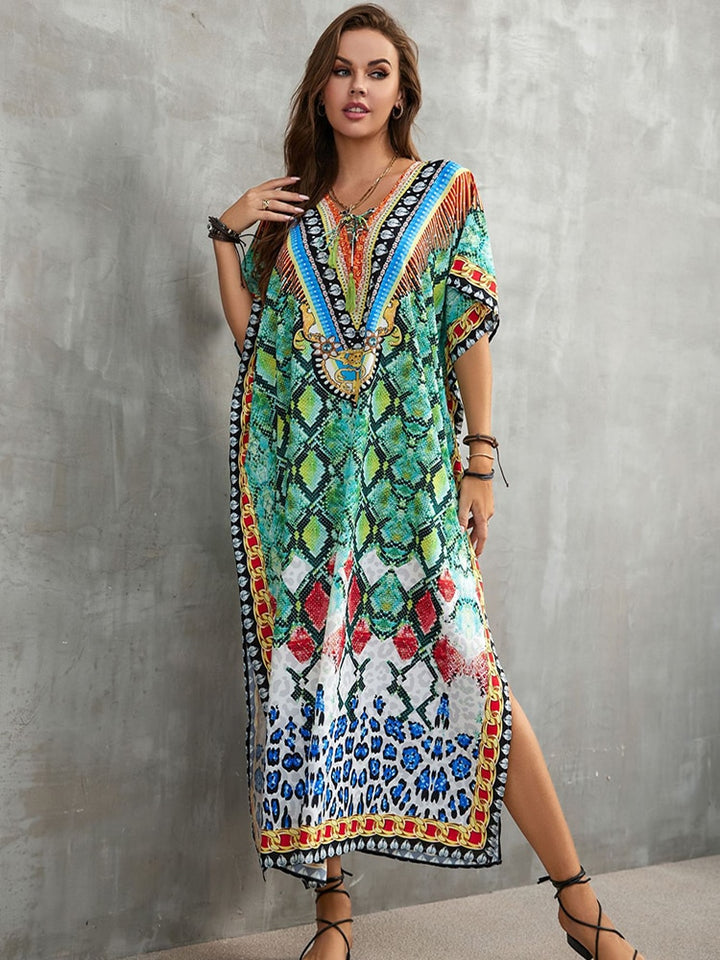 Swimsuit Cover Up Maxi Dress