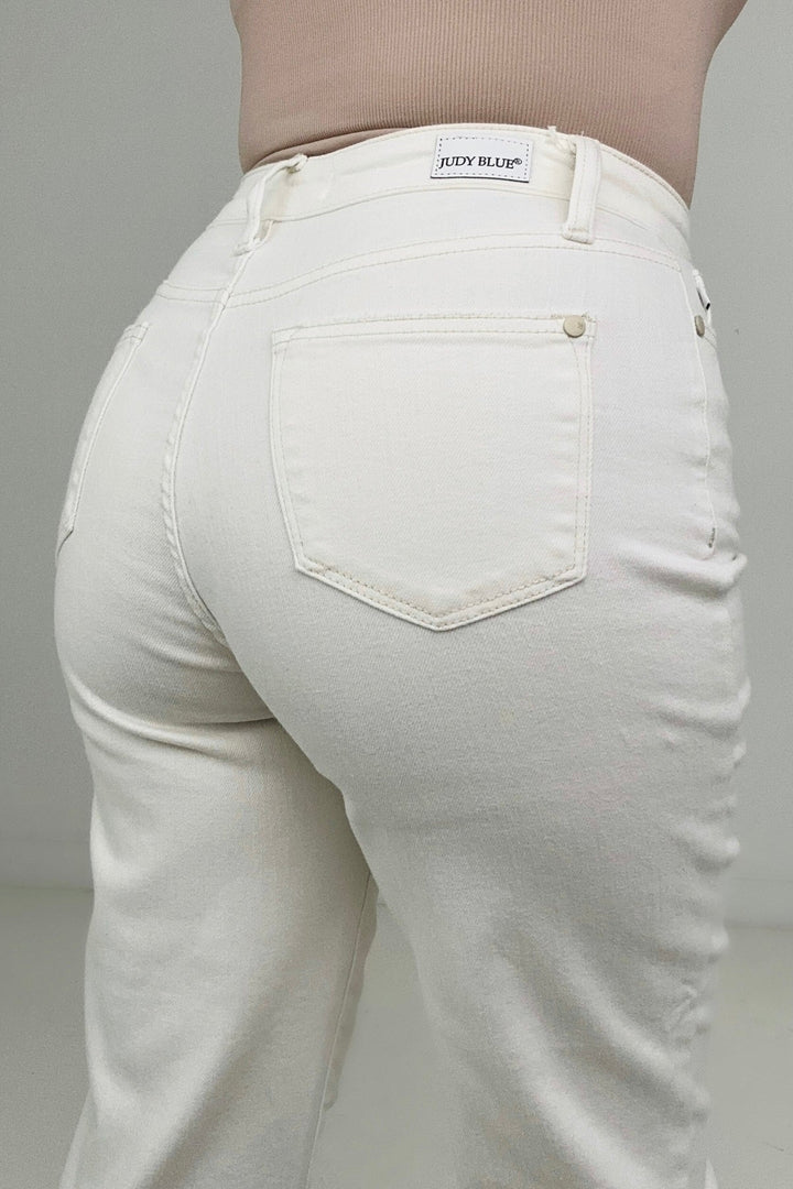 "Sophie" - High Waist Cropped Jeans